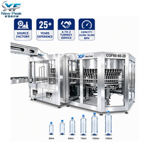Nouvelle ligne de production de machines de remplissage automatique d'eau minérale Peak 36000BPH