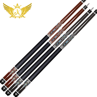 JK-XQ-1JK Persephone Queue de billard haut de gamme entièrement incrustée, fût en carbone T800, 12,4 mm, conique professionnel, JK Billiard Cue Stick Pool Cue