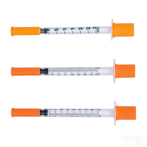 Seringue à insuline médicale de 0,3 ml avec <span class=keywords><strong>aiguille</strong></span>, seringues de calibre 29G/30G/31, 5/16 pouces, 100U, 50U, 30U, utilisable pour les animaux de compagnie - Product Image 1
