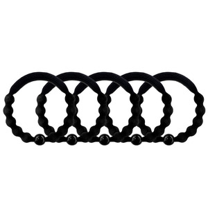 Coletero Negro con Bola Redonda para Niñas, Precio <span class=keywords><strong>de</strong></span> Fábrica al por Mayor, Coletero Sencillo - Product Image 5