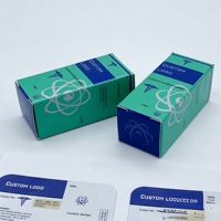 Étiquettes holographiques de qualité supérieure, boîtes personnalisées avec logo pour l'emballage de flacons de 3 ml, 5 ml, 10 ml