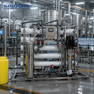 Sistema Purificador de Agua por Ósmosis Inversa Industrial y Comercial de 10m³/h para Suministro de Agua Potable en Parques, Hoteles y Resorts, Personalizado - Product Image 1