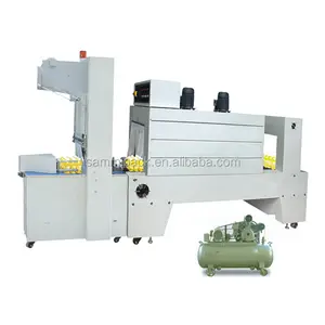 Automatic Heat Tunnel Shrink Wrapping Machine Shrink Wrapper With Cutter Packing Machine For Bottles