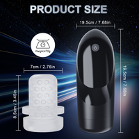 Drop-Shipping Großhandel Starke Vibration Männliche Masturbation Tasse Rotierender männlicher Mastur bator Elektrisches männliches Sexspielzeug