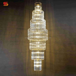 Candelabro de diamantes al por mayor de China de diseño novedoso suave candelabros colgantes de matrimonio para decoración de boda - Product Image 6