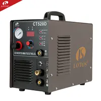 Lotos-soldador portátil de plasma de aire ct520d, máquina de soldadura tig 3 en 1/mma, inversor de CC, 200a, hangzhou