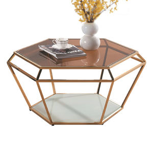 Tavolino da Caffè con Centro in Diamante Frantumato a Prezzo di Fabbrica - Product Image 4