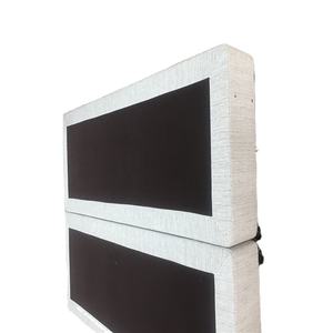 Double boîte en contreplaqué, vente en gros d'usine, qualité supérieure, dernier Design, printemps Divan, Base de lit <span class=keywords><strong>pour</strong></span> hôtel, offre spéciale! - Product Image 1