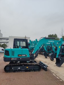 EPA/CE ISO certificato 6 Ton cabina chiusa cingolato escavatore SWE60F con attacco - Product Image 3