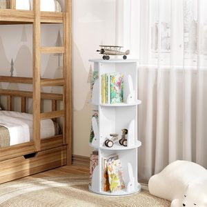 Bibliothèque <span class=keywords><strong>de</strong></span> <span class=keywords><strong>rangement</strong></span> pour enfants en bois Armoire <span class=keywords><strong>de</strong></span> <span class=keywords><strong>rangement</strong></span> et étagère pour enfants en bois Meubles pour bébés Livre Jouet Présentoir - Product Image 3