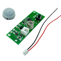 3.7V infrarouge détection humaine lampe solaire Circuit imprimé panneau de commande de lampe murale solaire PIR carte contrôleur de lampe murale