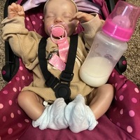 Muñecas Reborn Realistas Niña de 49 cm Muñecas Recién Nacidas de Aspecto Realista de Silicona Suave de Cuerpo Completo Bebé de la Vida Real