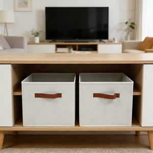 Caja de Almacenamiento de Ropa Plegable que Ahorra Espacio, Organizador de Armario de Tela Resistente para <span class=keywords><strong>Juguetes</strong></span> y Artículos de Organización del Hogar - Product Image 2