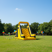 WINSUN Intéressé Jeux Interactifs Jeu de Sport Gonflable Commercial Escalade Gonflable Parcours d'Obstacles pour Enfants