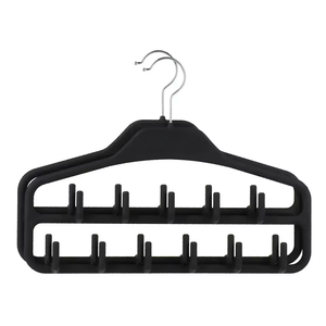 ไม้แขวนเสื้อพลาสติก <span class=keywords><strong>PET</strong></span> ทนทาน เป็นมิตรกับสิ่งแวดล้อม พร้อมดีไซน์กันลื่น สำหรับจัดเก็บเสื้อผ้าในตู้เสื้อผ้าและห้องน้ำ - Product Image 3