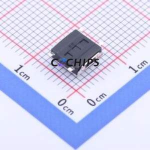 YTS1S0042CRG00 Tactile Switch SMD-4P,6.2x6.2mm Switch Single Pole Single Throw Round Button 2.5N Vertical Mount - Product Image 2
