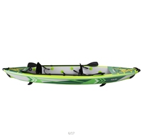 Kayak Pêche Portable Stand-Up Paddleboard Accessoire Double Gonflable Isup Kayak Tabla De Padel Planche De Surf pour Paddle Surf