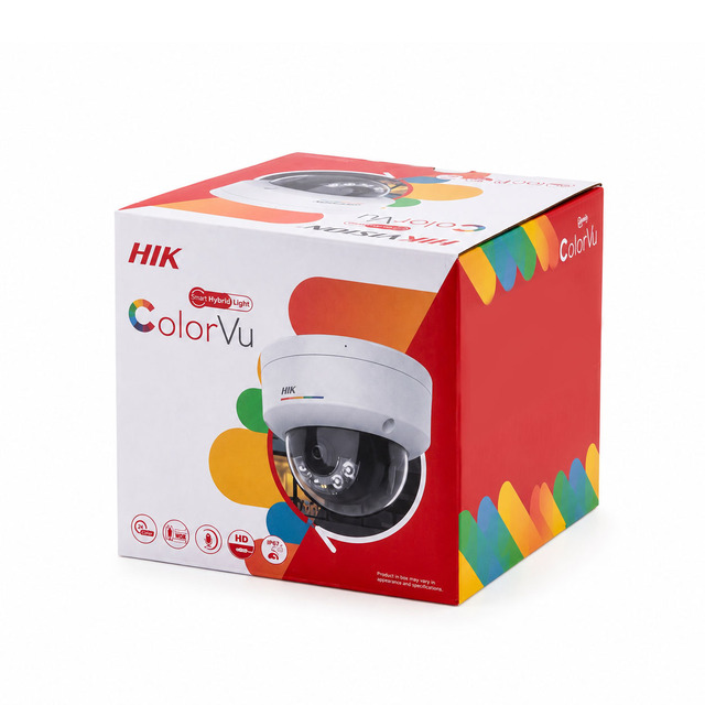 Built-in Mic Full Color 4MP Dome Security Camera DS-2CD1147G2H-LIU Hikvisions Night Vision 4MP IP Camera