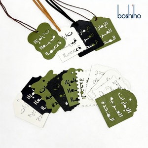 Factory Multi-Color PU Leather Bag Charm with Arabic Letters Unique Keychain Pendant Special Bag Accessories - Product Image 5