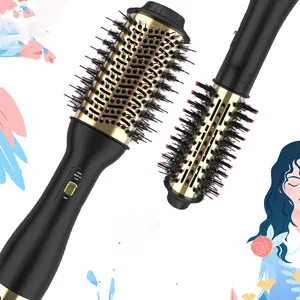 Hot Seller Custom Logo Hair Brush Best Blow Dry For Thick Curly Hair Blow Dryer For Hair Dryer Brush