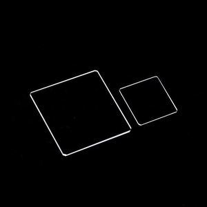 Plaque de verre optique ronde transparente personnalisée avec trou de perçage et revêtement antireflet (AR) 95% de transmission de la lumière - Product Image 4