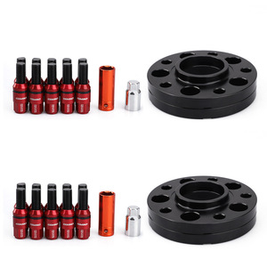 Wheel Adapter <b>Spacer</b> 4x120mm 4*20mm Thickness For BMW E36 E82 E88 M12x1.5 Bolts Aluminum Alloy Black - Product Image 1
