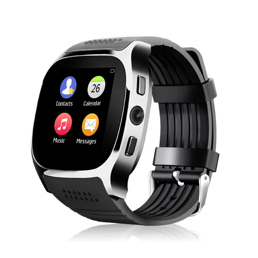 2023 T8 Nieuwe Android Smart Watch Met Camera Ondersteuning Stappenteller Slaap Monitoring Smart Watch Pc