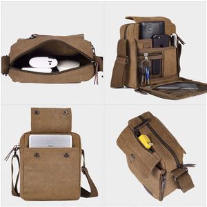 Sac messager en nylon pour homme, personnalisé en usine BSCI, petit sac à bandoulière décontracté, sac de poitrine, sac de voyage avec plusieurs poches. - Product Image 4