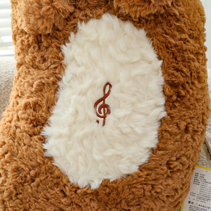 Linda Almohada de Peluche Larga con Música y Auriculares, Suave, con Forma de <span class=keywords><strong>Pingüino</strong></span>/Oso/Panda/Pato, Cojín Largo de Peluche, Venta al por Mayor y al por Menor - Product Image 5