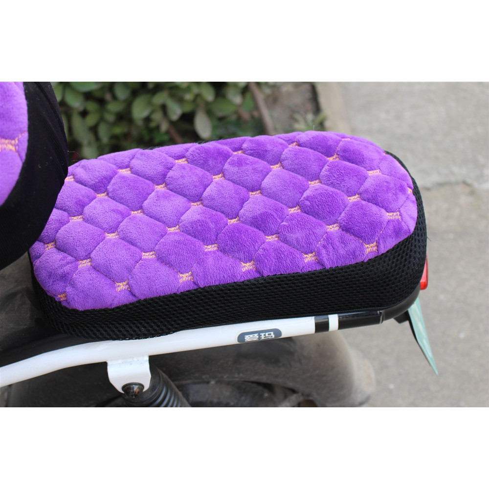 Asiento trasero morado