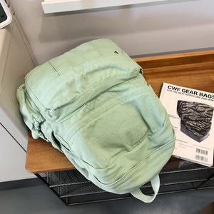 Mochila de Lona Vintage - Estética Clásica, Súper Espaciosa para la Escuela, Viajes, Senderismo y Uso Diario - Product Image 2