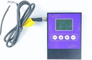 マイクロ熱ガス質量流量計20ml/-30L/min酸素窒素ガス流量計4-20mA信号出力および表示バルブ付き - Product Image 2