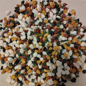 Pabrik murah Epoxy Resin berpori terikat kerikil berwarna pengikat Resin Driveway Paving kerikil pelapis lantai batu - Product Image 6