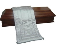 Allemagne Cercueil funéraire couverture couette cercueil doublure funéraire satin intérieurs