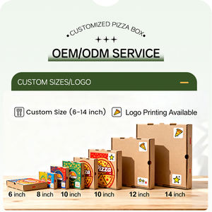 Usine de boîtes à <span class=keywords><strong>pizza</strong></span> en Chine Boîte à <span class=keywords><strong>pizza</strong></span> en papier de haute qualité en gros de papier sulfurisé Boîte en carton de livraison de pizzas à emporter - Product Image 2