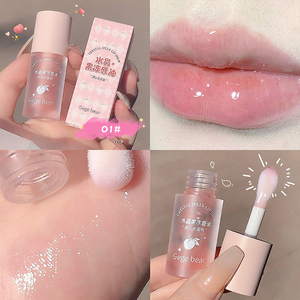 Vendita all'ingrosso Gege Bear liquido lucidante idratante lucidante antiaderente specchietti lisci e lenire gli oli labbra per il trucco screpolati a secco - Product Image 5