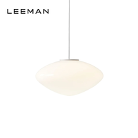 Lustre suspendu en verre LED moderne et simple, hauteur réglable, garantie de 2 ans, lampe suspendue au plafond blanche pour salle à manger, cuisine