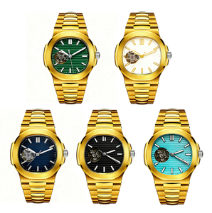 Đồng hồ nam cơ khí cao cấp thiết kế tùy chỉnh, máy Nhật Bản NH38 lộ cơ, dạ quang, bán chạy năm <span class=keywords><strong>2025</strong></span> - Product Image 3