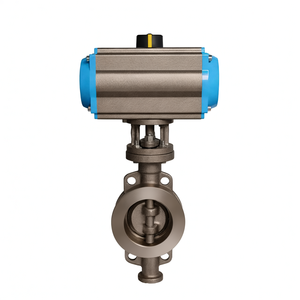 Válvula de Mariposa Neumática de Asiento Rígido Covna, Válvula de Accionamiento Neumático con Retorno por Resorte, Doble Acción - Product Image 5