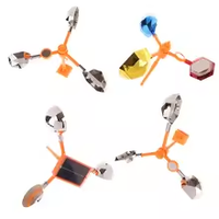 Répulsif à oiseaux à énergie éolienne avec dissuasion réfléchissante et dispositif de dissuasion des corbeaux pour poteaux