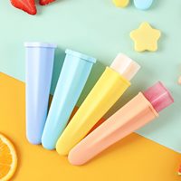 Moule à glace en silicone réutilisable pour bébé avec couvercles pour sucettes glacées