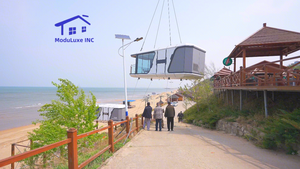 Cápsula Espacial Insonorizada, Impermeable y Resistente al Fuego, Prefabricada, Moderna, Tipo Contenedor, Más Vendida - Product Image 6