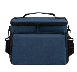 Sac isotherme réutilisable en aluminium et polyester, souple et portable, pour plage et pique-nique - Product Image 1