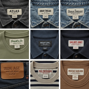 Étiquettes imprimées en coton 20x70 mm, étiquettes de vêtements avec logo, étiquettes imprimées pour vêtements, meilleures ventes - Product Image 2