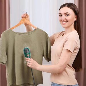 Plancha de Vapor Eléctrica Portátil Pequeña, Mini Plancha de Vapor de Mano para Viajes, para Ropa - Product Image 5