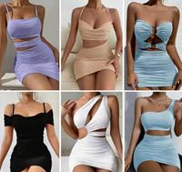 Liquidation de vêtements : Lots mixtes de vêtements pour femmes, stock de fournisseur, robes décontractées en gros, envoi aléatoire