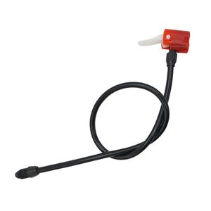 <b>Air</b> <b>Pump</b> Hose Single Nozzle Red Inflation Hose For Car Tire Inflators - Product Image 1