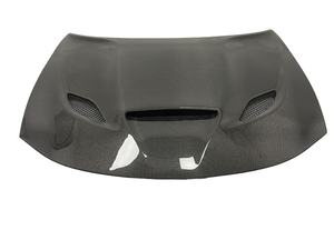 Hellcat Style fibre de carbone capot avant capot évents nouvel état fabriqué pour Dodge <span class=keywords><strong>Charger</strong></span> <span class=keywords><strong>SRT</strong></span> 2015-2021 <span class=keywords><strong>Chevrolet</strong></span> voitures - Product Image 2