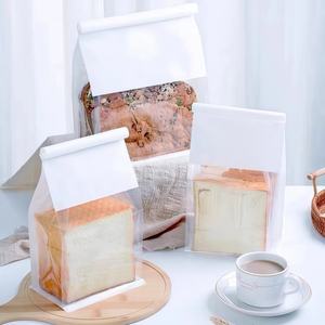 Bolsas de Papel Personalizadas para Bagels con Ventana Transparente, Bolsa de Embalaje para Panadería para Bagels Frescos y Productos de Charcutería - Product Image 3