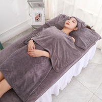 1 Piece Custom Logo Spa Body Towel Wrap Hair Wrap Towel Microfiber Spa Towel